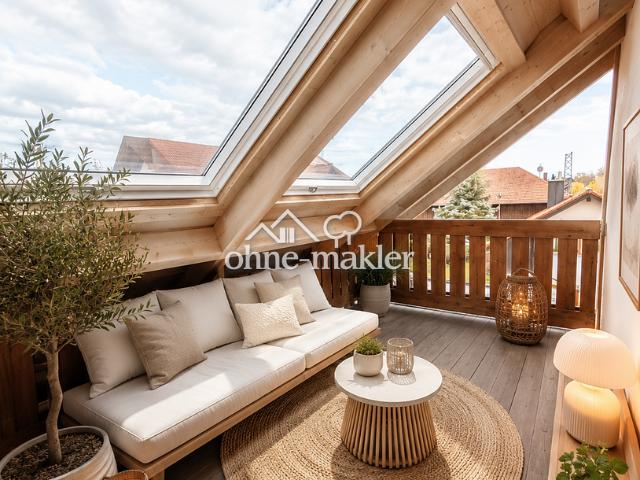 Ohne Maklergebühr freie Wohnung, 2 Balkone, 3 Zimmer, TG + Stellplatz
