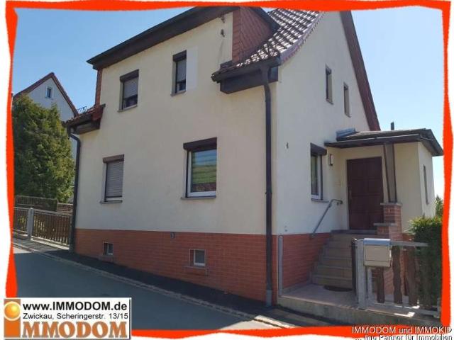 Ohne Provision! Einfamilienhaus mit EINBAUKÜCHE, Garage und schönem Garten in Zwickau Oberhohndorf z