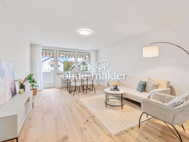 OHNE PROVISION Helle 3,5 Zi Wohnung mit Westbalkon frisch renoviert