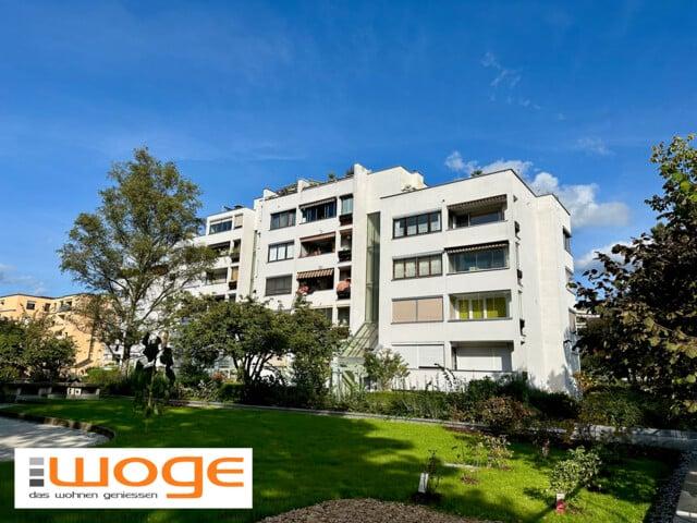 ohne Provision möblierte, helle 2,5 Zimmer Wohnung mit Wintergarten u. Balkon in ruhiger Lage