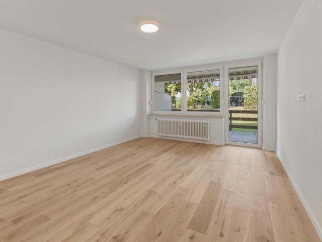 OHNE PROVISION renovierte 3,5 Zi mit Terrasse und eigenem Hobbyraum