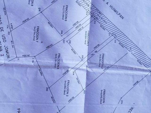VENTA TERRENO HUMILPAN SAN RAFAEL TAPONAS 3152 MTS