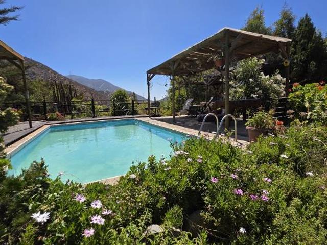 OLMUE / ARRIENDO PARCELA CASA 4D 2B 4EST AMOBLADA