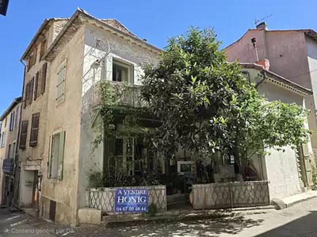 Olargues 34390 Achat / Vente maison 6 pièces t6 terrasse balcon
