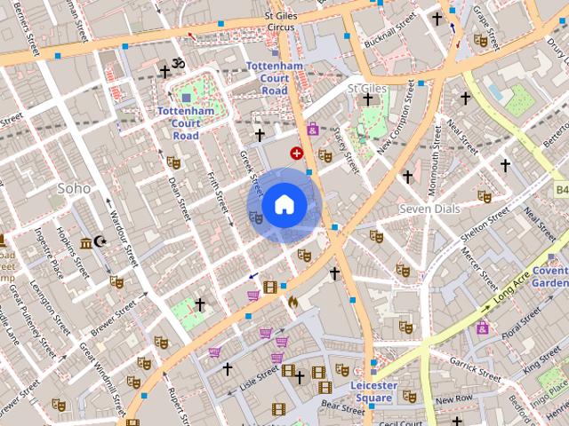 Old Compton Street, Soho, London, W1D
