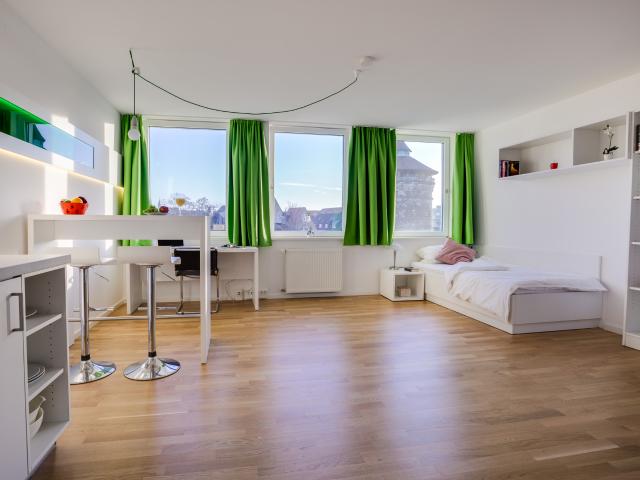 Old City Flair for this Comfy Apartment