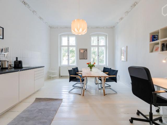 Old building apartment 3 rooms in Kreuzberg, Berlin, Berlin Amsterdam Apartments for Rent
