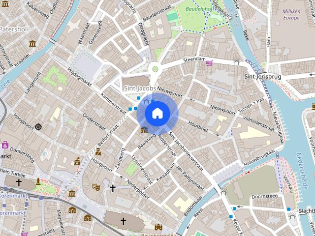 Old soapfactory full of flavour ! Triplex appartment 100M2