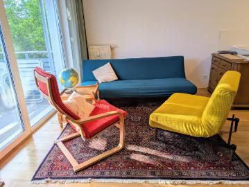 Old school meets modern homy feel and practical apartment 5 minutes walk from University