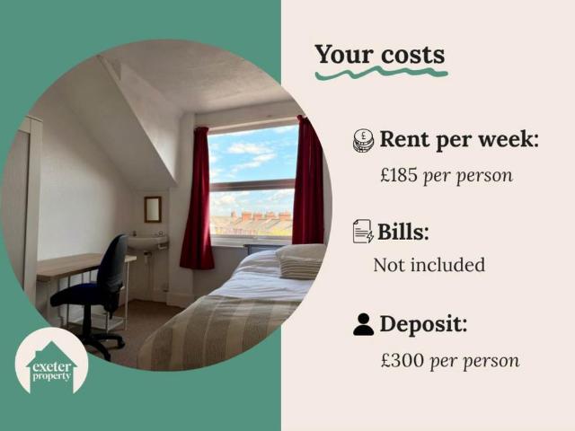 Old Tiverton Road, Exeter EX4 7 bed house to rent £5,611 pcm £1,295 pw