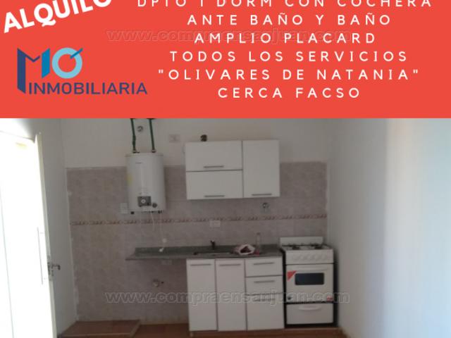 olivares De Natania 1 Dorm Con Cochera