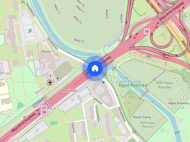 Żoliborz, 2 pokoje z garażem, 67 m², 2 piętro, zieleń