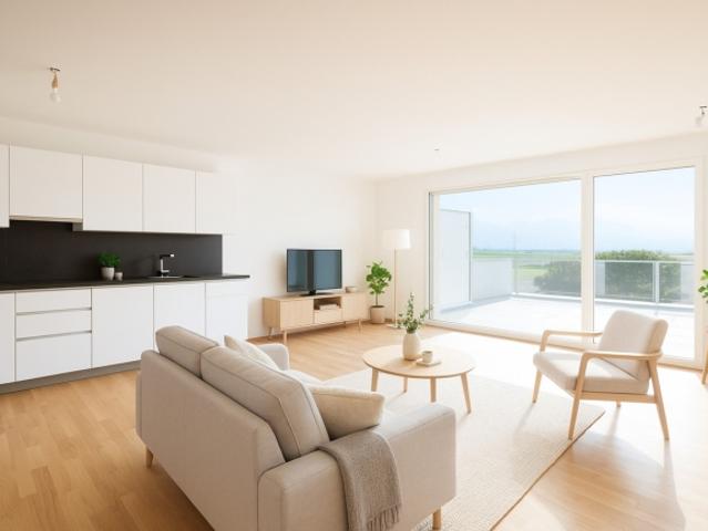 OLLON 3,5 ZIMMIGES APPARTEMENT MIT BALKON FÜR EINEN GUTEN ERTRAG