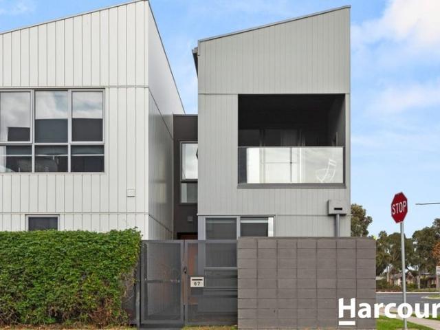 On the door step of the Point Cook Town Centre with Modern lines, Low Maintenance and private park access and views!