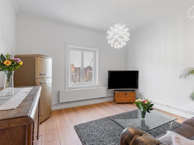 On Top of St.Georg: charming old building apartment with roof terrace