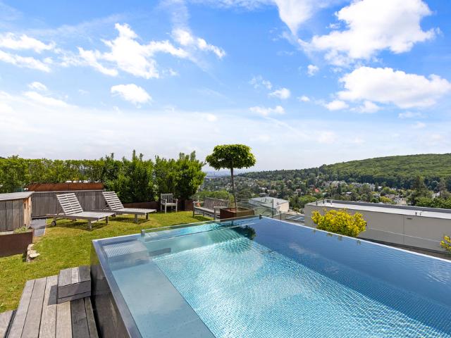 ON TOP OF VIENNA Penthouse mit Infinity Pool und Blick über ganz Wien!