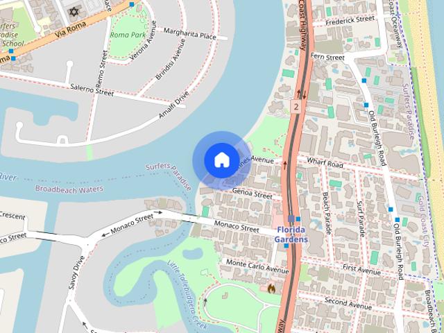 On Water, Walk to Surfers Paradise CBD, Pool, 6 Month Lease
