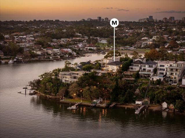 Once in a generation waterfront estate in tightly held enclave