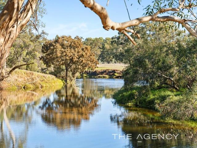 300 Metre Swan River Frontage, Two Homes on a Parkland 8 Acres