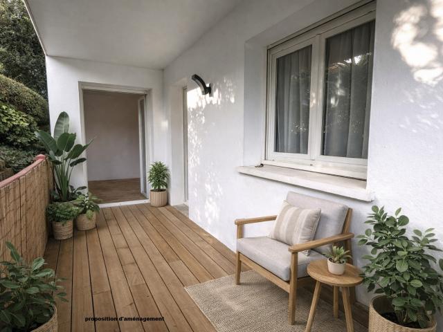 Ondres coté Plage Appartement T3 avec terrasse et garage Résidence sécurisée avec piscine