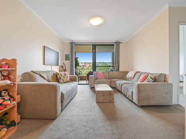 One bedroom apartment with leafy complex views
