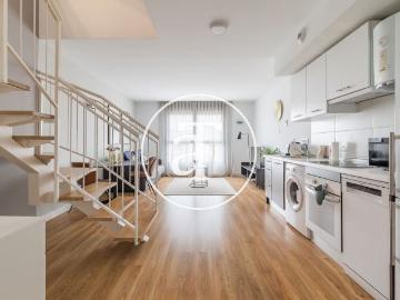 One bedroom duplex for temporary rental near Puerta de Atocha Station