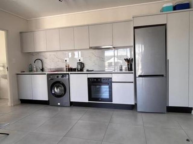 one bedroom on second floor with sep.