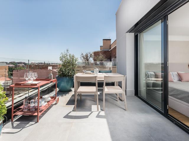 One bedroom penthouse with terrace