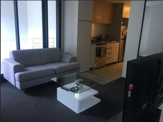 One bedroom studio apartment on level three of Arena Apartments North tower, located across the road from Newcastle Beach