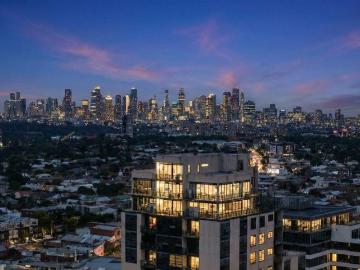 One of the most extraordinary residences Moonee Ponds has seen, a triple storey penthouse in the sky!