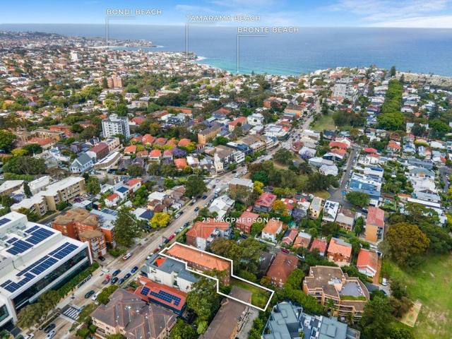 One of the Eastern Beaches' Rarest Offerings Entire Bronte Border Block. The chance to manufacture scarce, brand new beachside apartments or hold