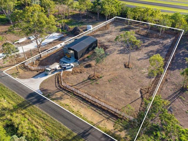 One Usable Acre, a Brand New Shed and Room for Your Future!