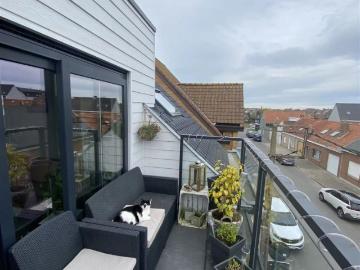 Appartement te huur in Furnes - Terras