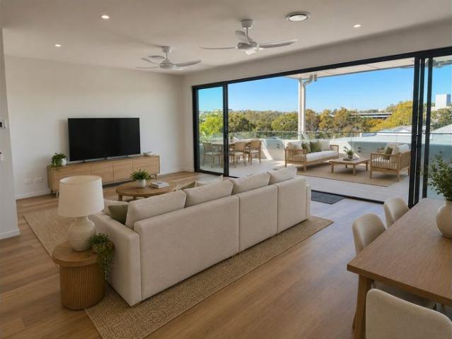 Brand New Top Floor Apartment Three Bedroom + Study