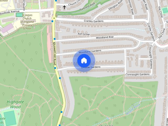 Onslow Gardens, Wallington