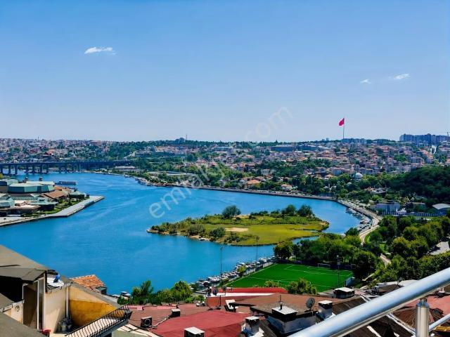 Önü Kapanmaz Şerefiyeli Haliç Manzaralı Geniş Teras 170 M²