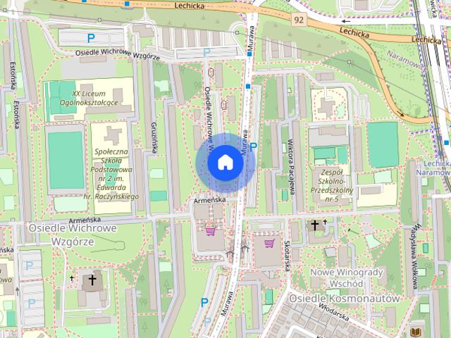 Os. Wichrowe Wzgórze studencka kawalerka