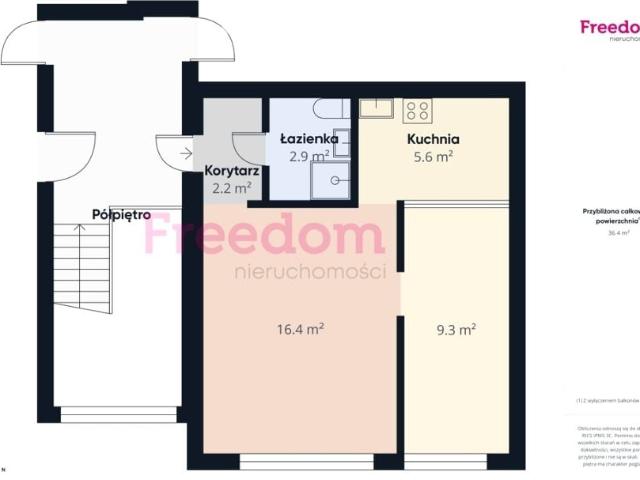 Os. Parkowe 36,40 m², Mrągowo