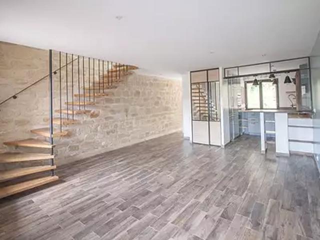 Osny 95520 Location appartement 1 pièce t1 jardin terrasse