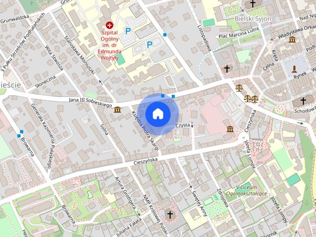 osobne 2 pokoje | centrum BB | blisko Rynek