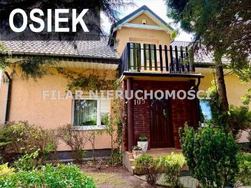 Dom z dużym ogrodem i 6 pokojami w Osieku