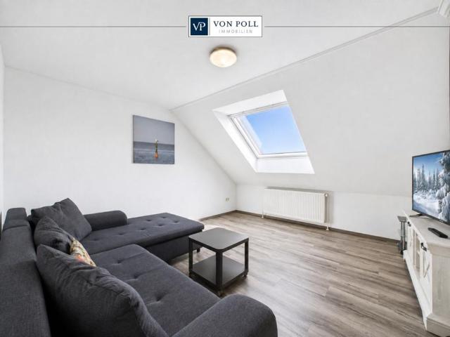 Osteel: Ruhige, moderne und möblierte Oberwohnung in gepflegtem Gulfhof