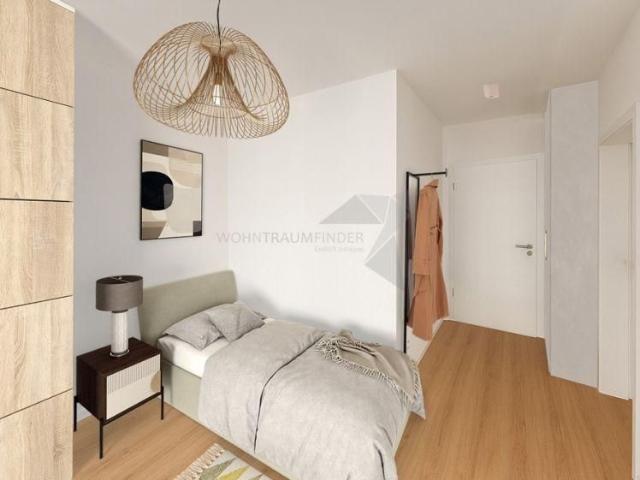 Frühjahrsangebot+ Erstbezug nach Neubau! Barrierefreie 1 Raum Wohnung mit Terrasse und Einbauküche