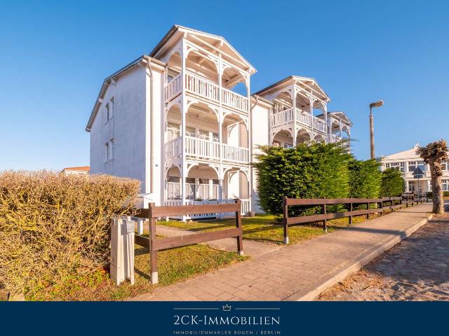 Ostseebad Göhren: Vermietete 85 m² Wohnung, Balkon, EBK & Parkplätze – nur 700 m zum Strand!