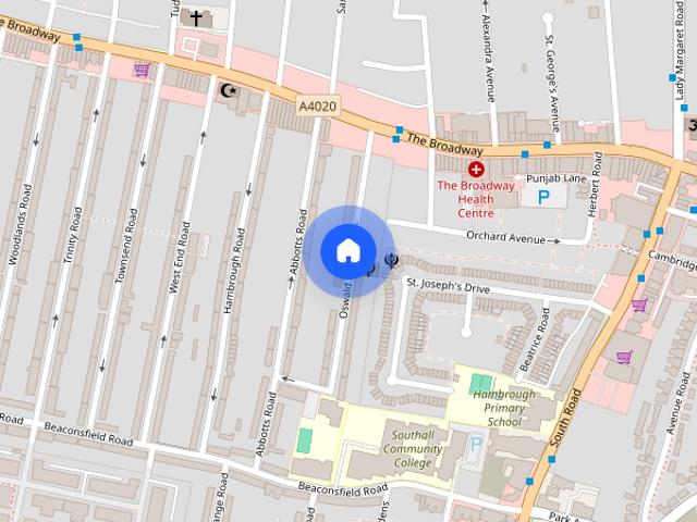Oswald Road, Southall, Middlesex