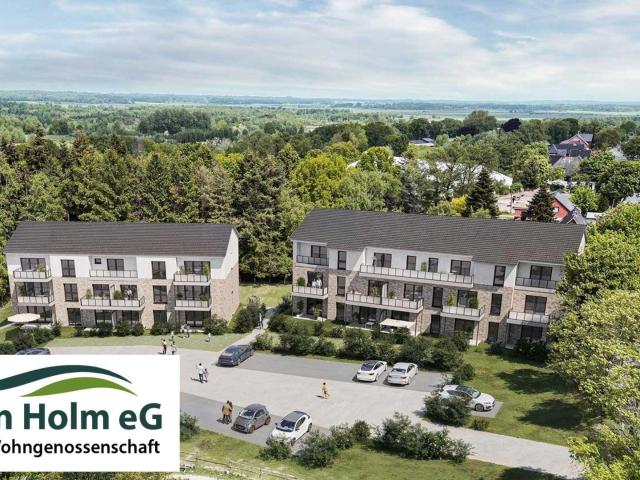 Op'n Holm 4 Zimmer Süd West Terasse private Wohngenossenschaft