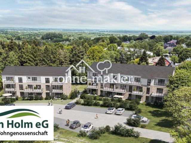 Op'n Holm 4 Zimmer Süd West Terasse private Wohngenossenschaft