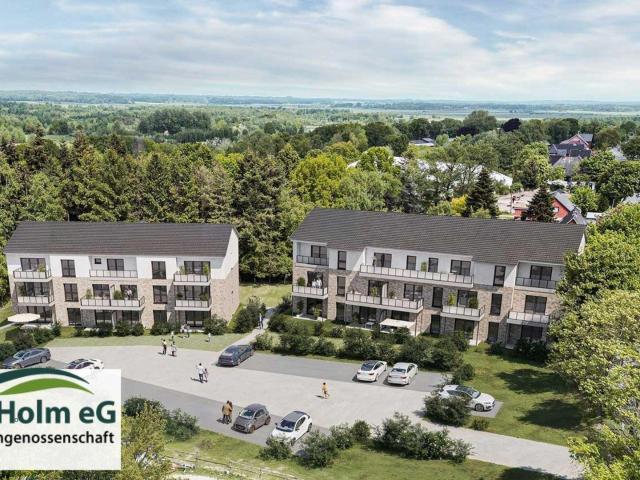 Op'n Holm 3 Zimmer Süd West Terasse private Wohngenossenschaft