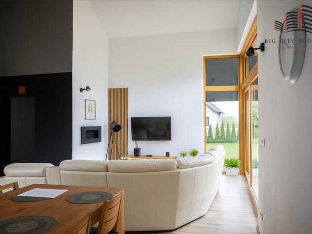 Polecam nowoczesny dom 137m² z garażem i ogrodem