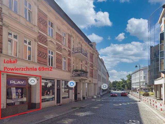 Lokal usługowy z witryną, klimatyzacja, parking